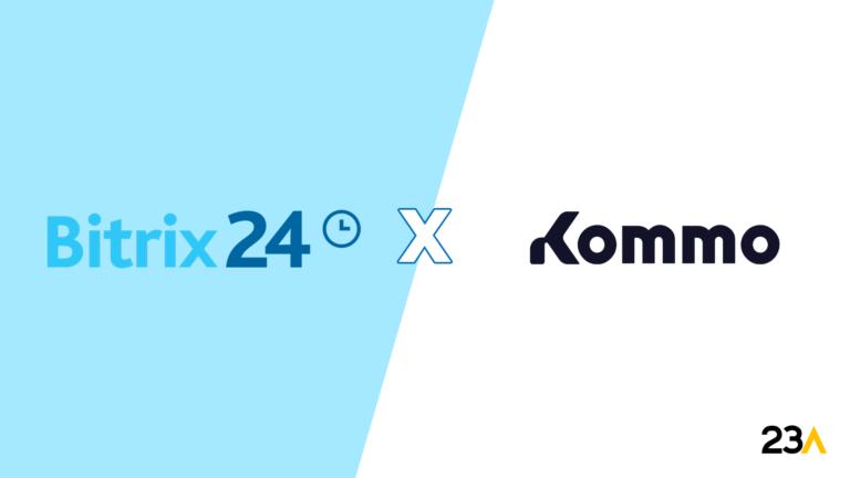 Capa do artigo Bitrix24 ou Kommo CRM? Entenda qual a plataforma que acompanha o crescimento da sua empresa | 23A Digital